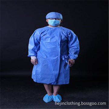 FDA certificate SGS disposable PE isolation gown